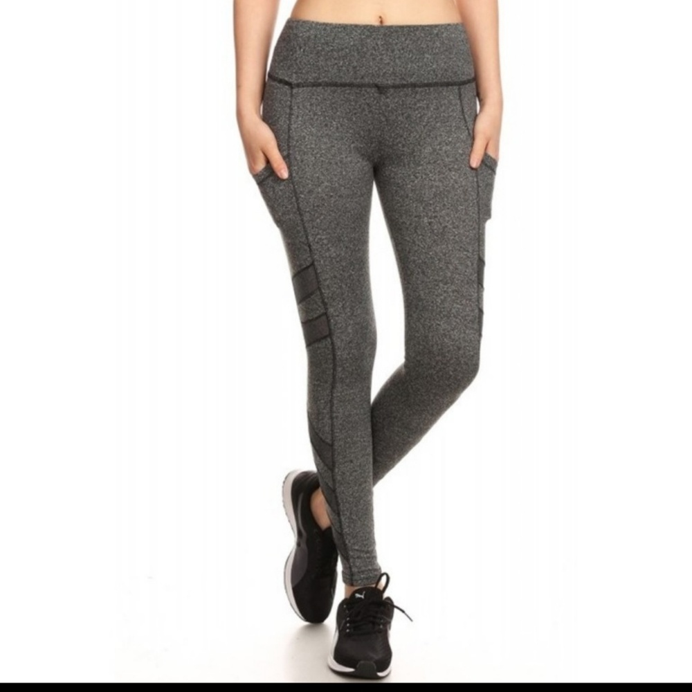*out of stock*High Waisted Grey Leggings! - Picture 4 of 6
